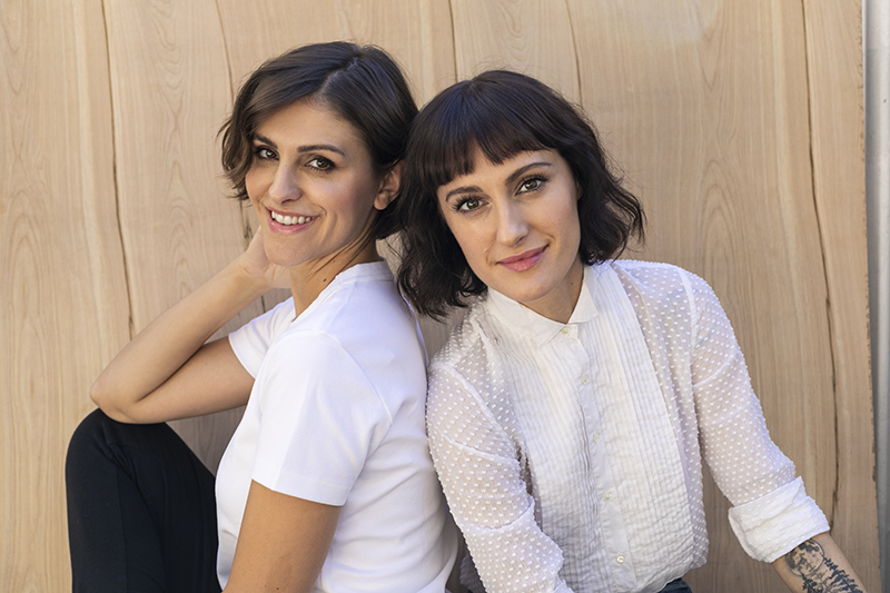 portrait of founders of organic oral care brand Terra & Co