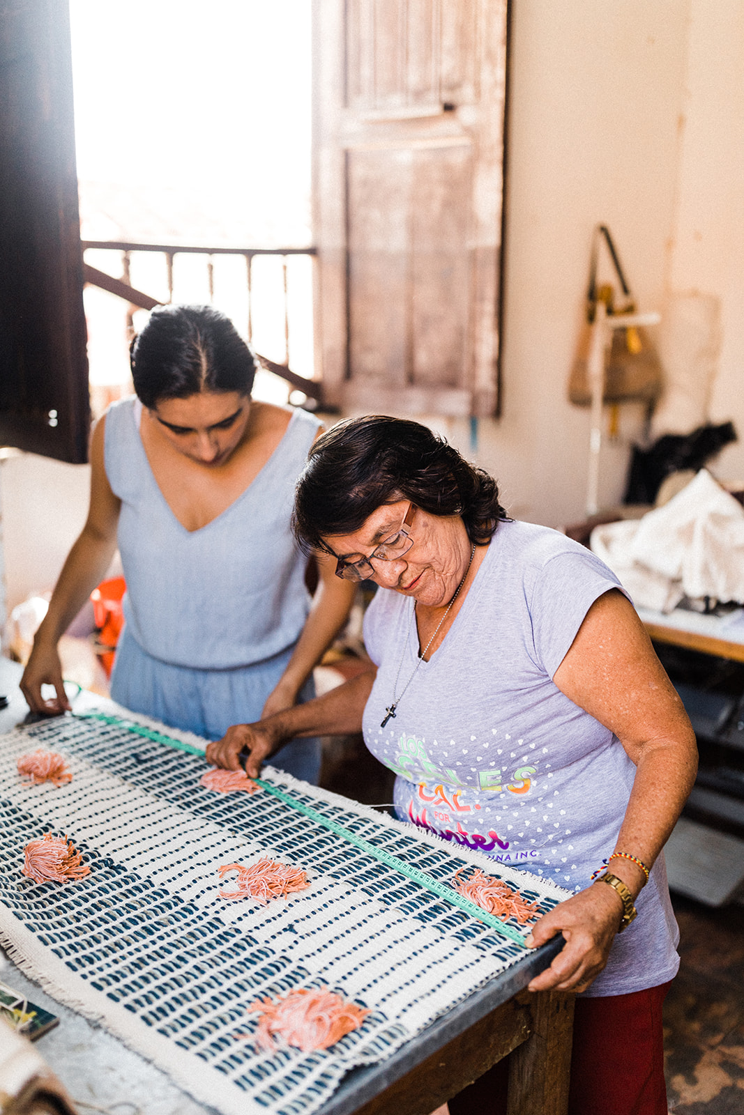 Zuahaza woven textiles in Colombia | photo by ali campbell photography