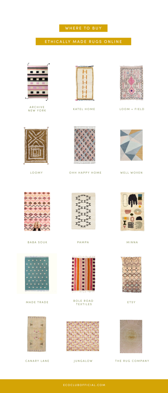 Where To Buy Ethically Made Rugs Online Fair Trade Rugs Eco Club