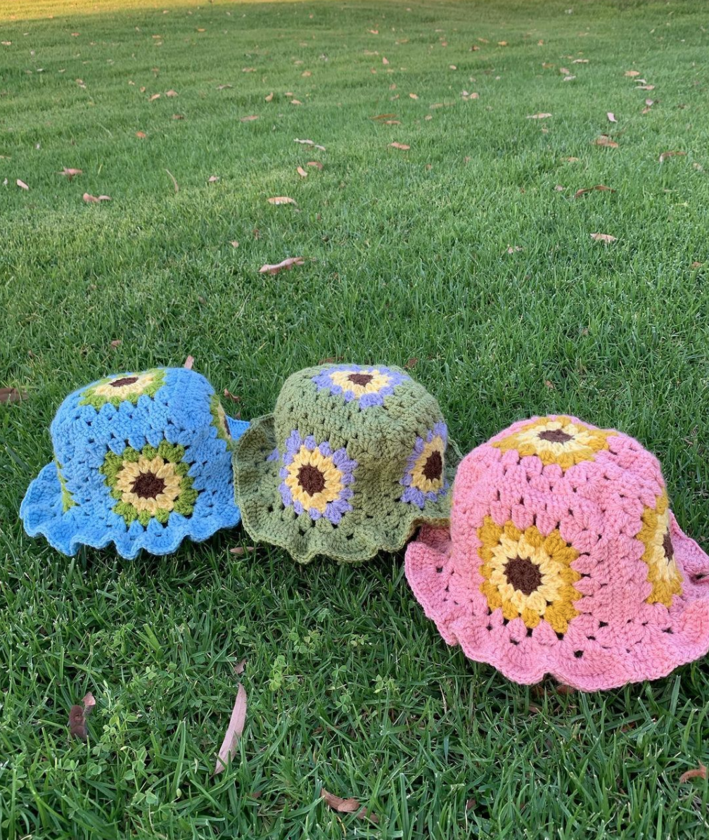 Moon Child Crochet 🌙✨ crochet bucket hat