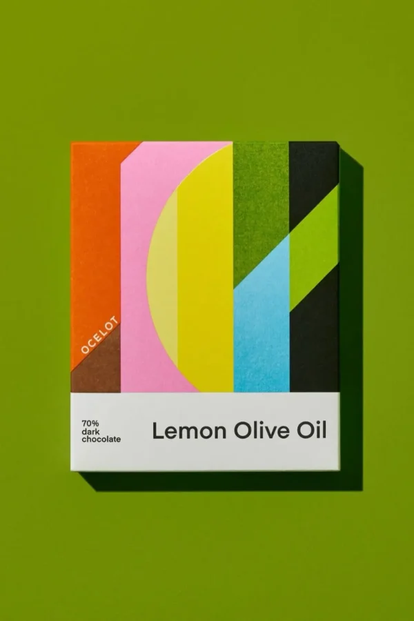 Bold design for chocolate packaging by Ocelot Chocolate