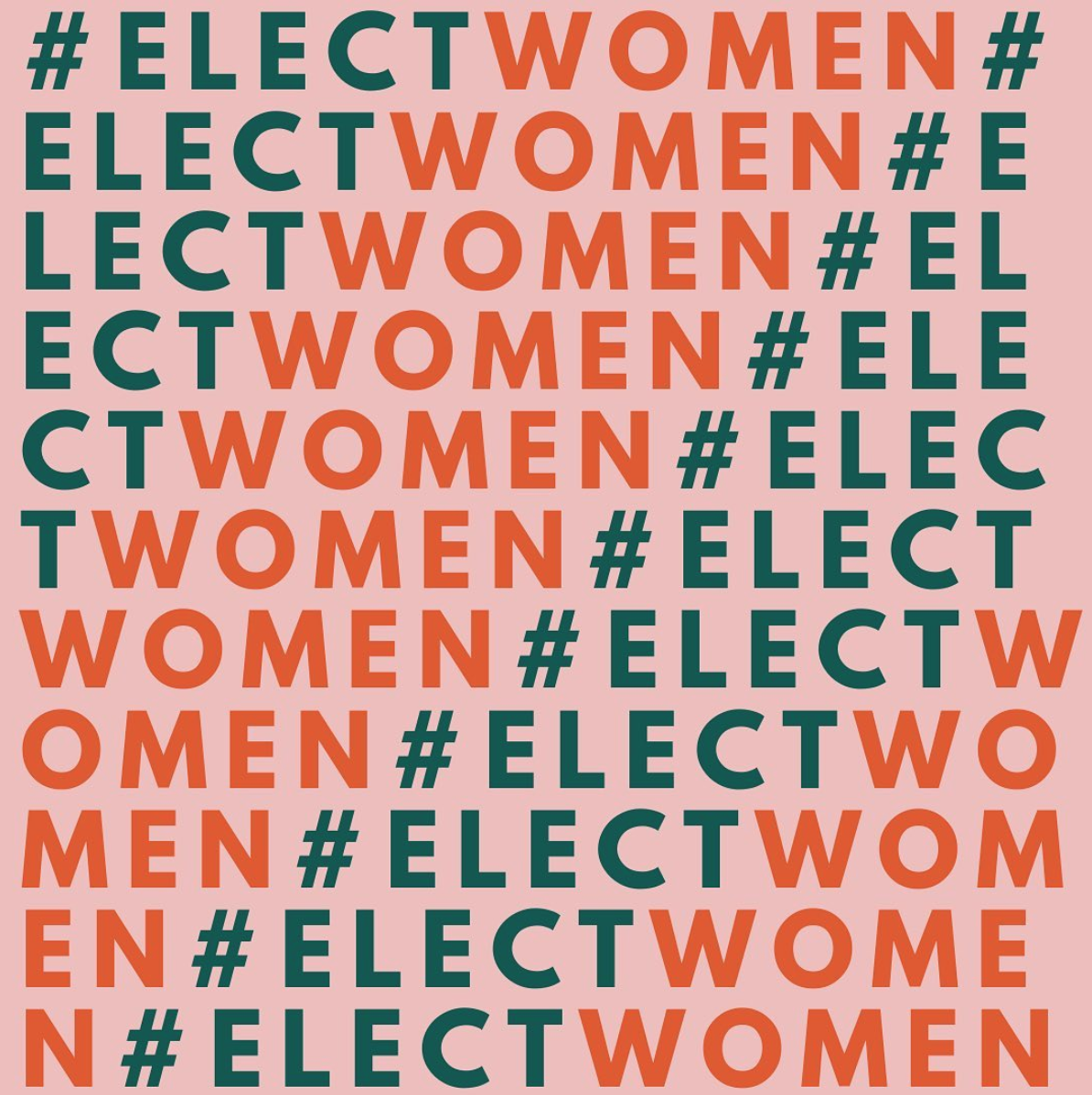 elect women graphic from @wearproclaim