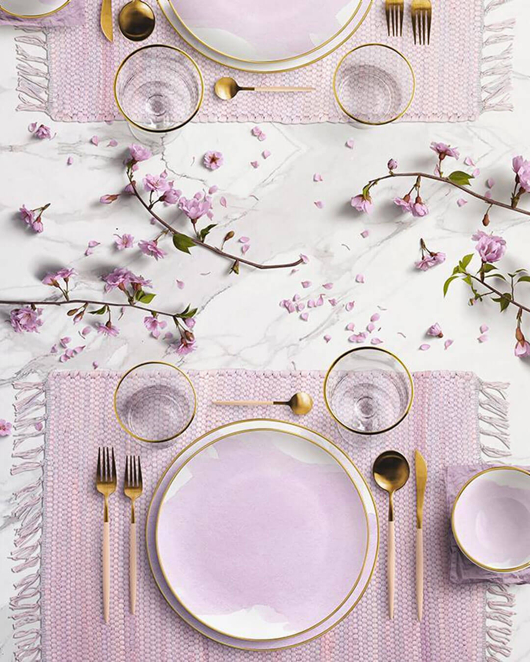 pillowpia's lilac placemats