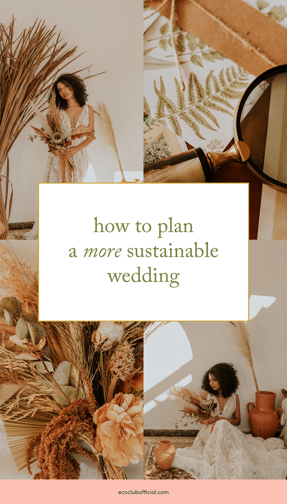 how to make your wedding sustainable