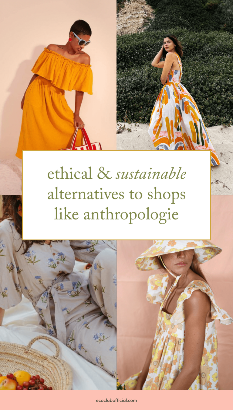 Sustainable Alternatives to Anthropologie Shops Like Anthropologie
