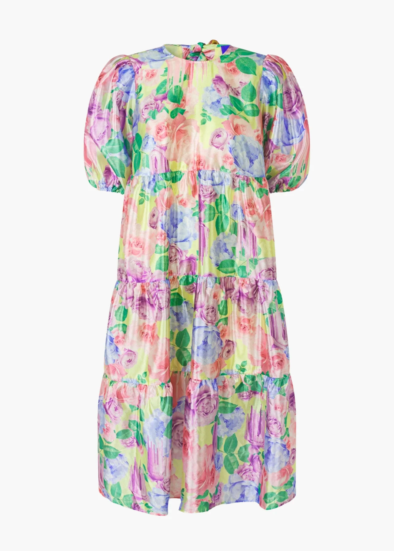 pastel floral sustainably made dresses for spring