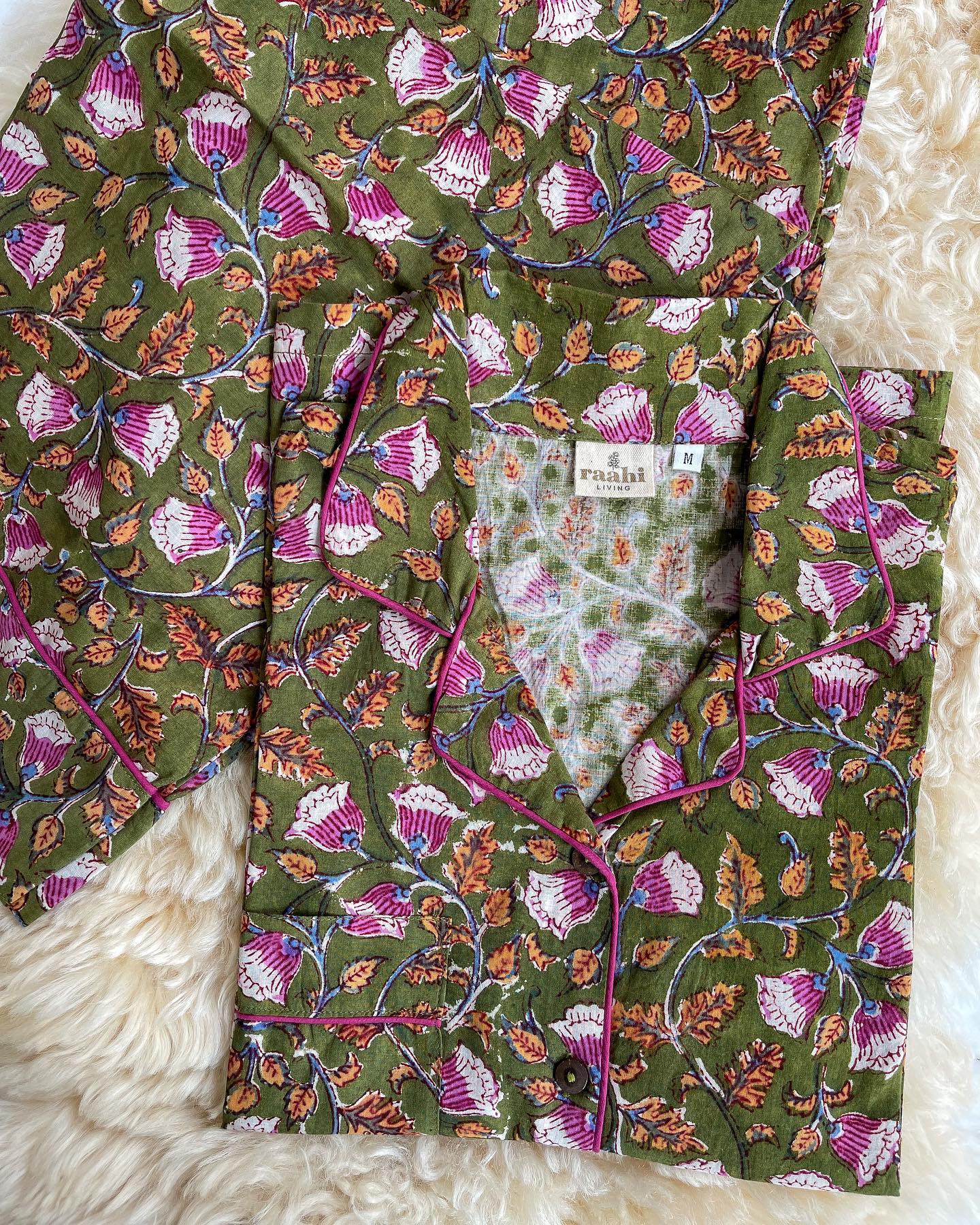 Raahi Living Printed Pajama Set