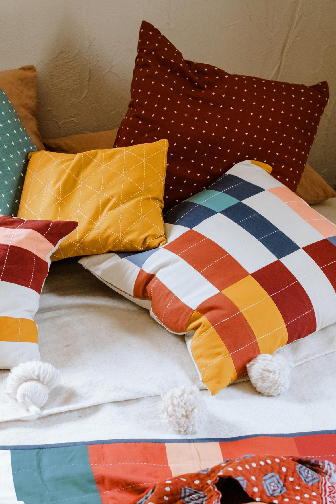 Anchal Project Fair Trade Home Decor & Patchwork Quilts via eco club official