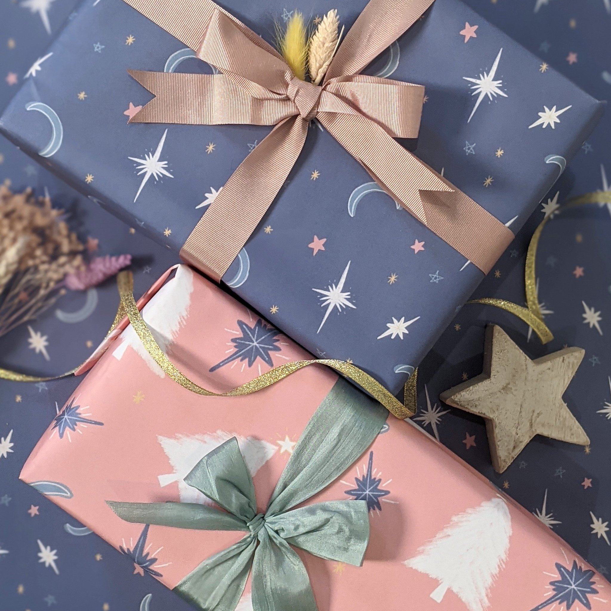 The Prettiest Eco-Friendly Wrapping Paper - The Good Trade