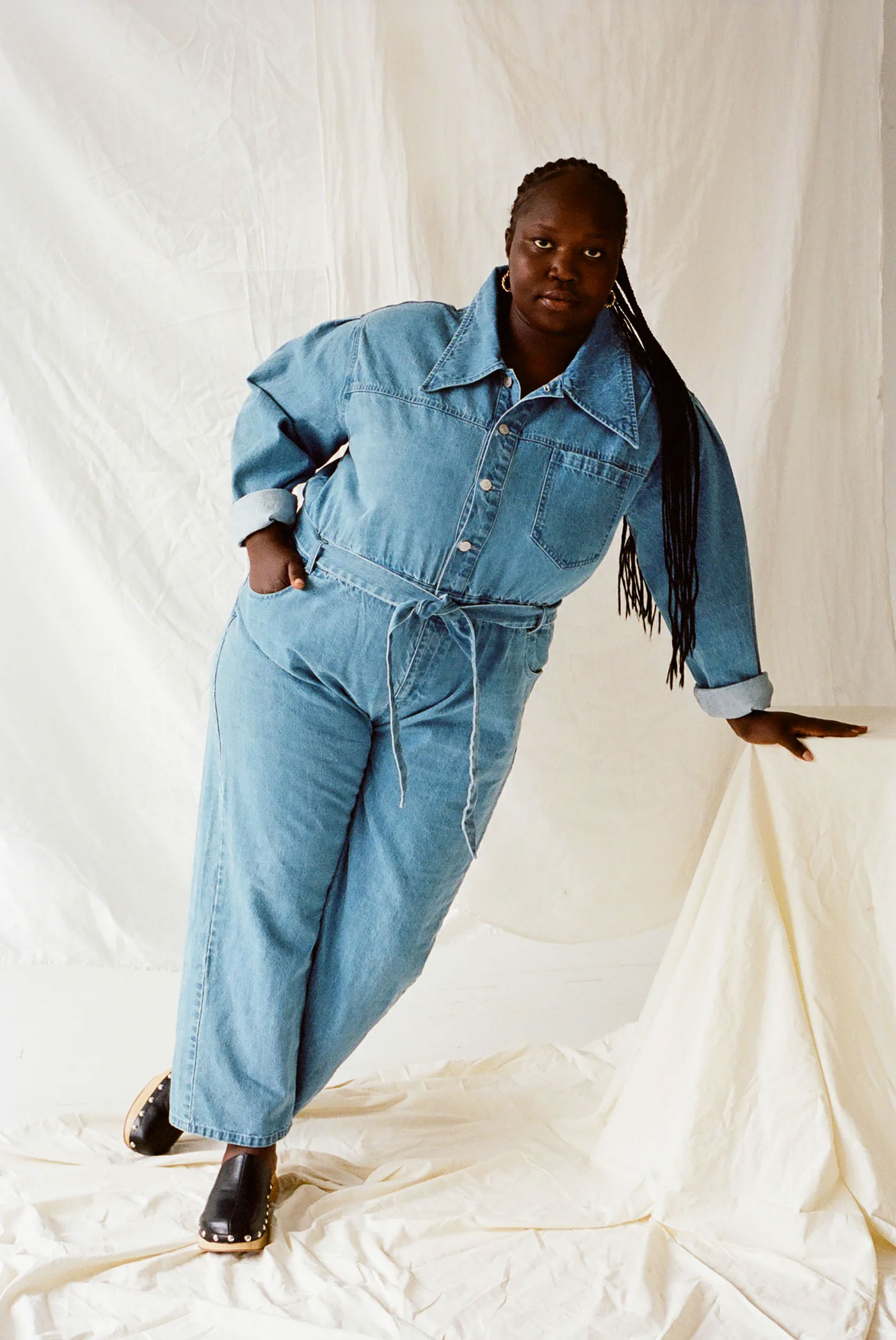 Denim jumpsuit by WRAY