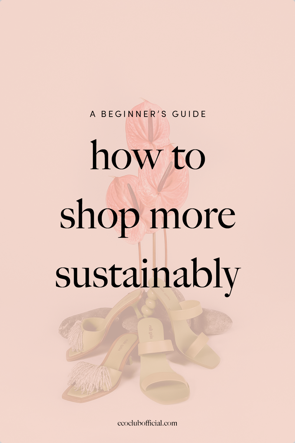 how to shop more sustainably - for beginners | via eco club