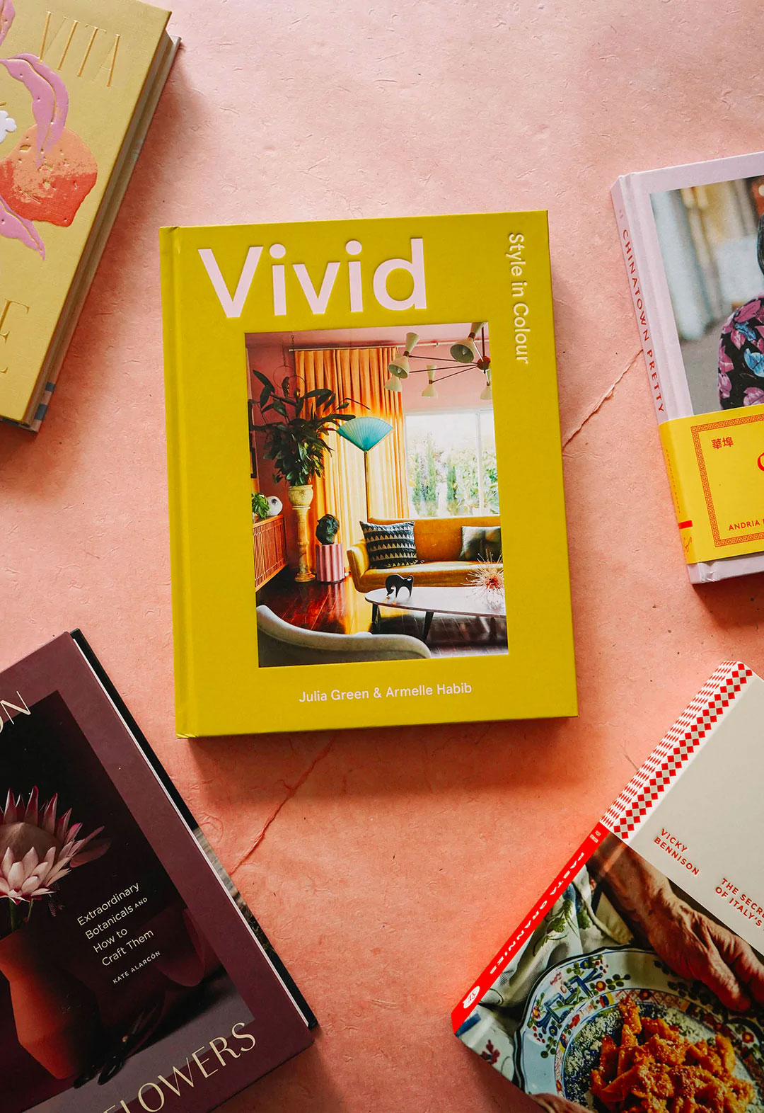 vivid: style in colour coffee table book by Julia Green + Armelle Habib