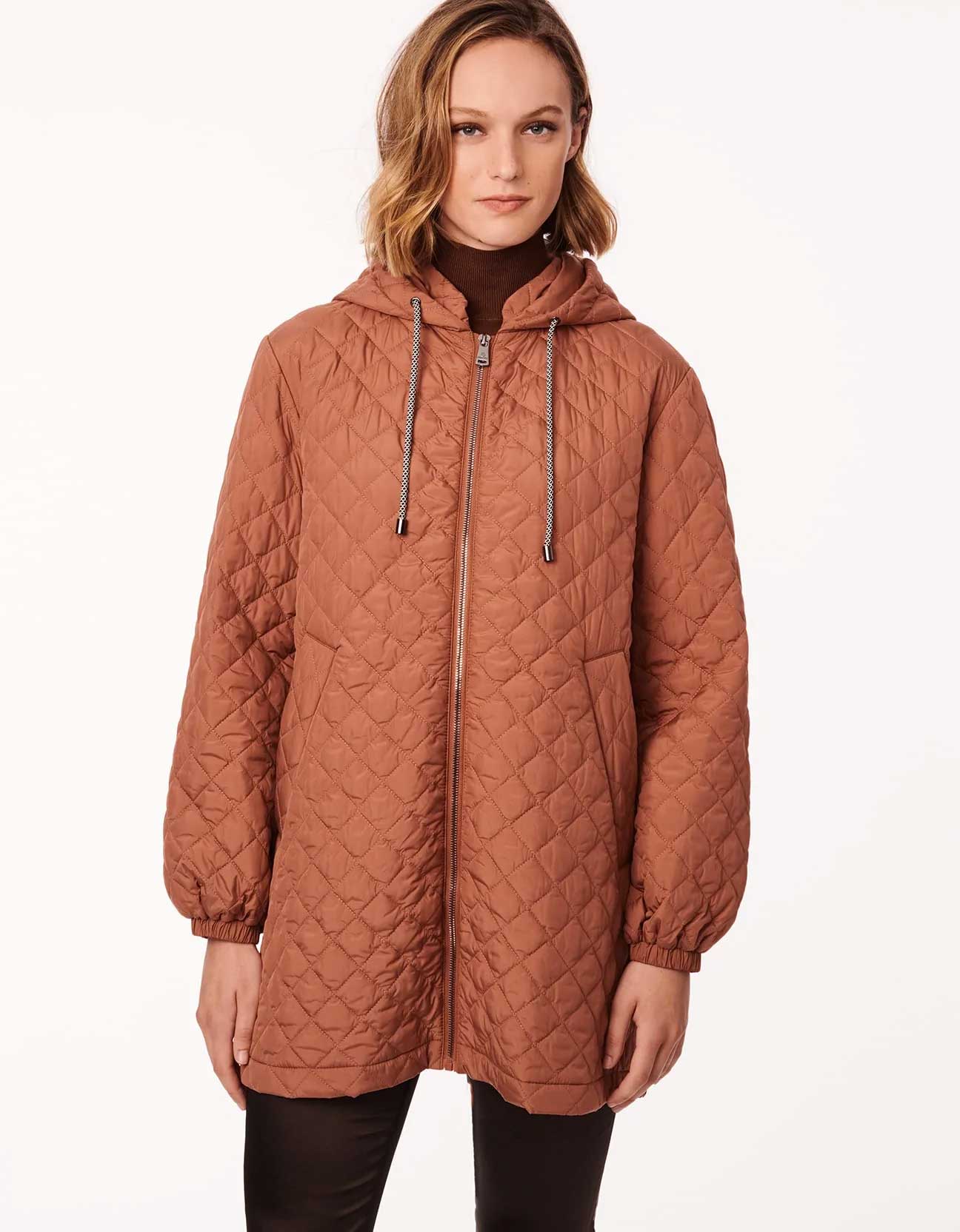 recycled quilted sustainable puffer jacket