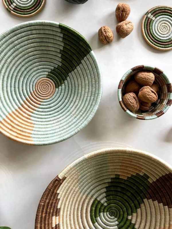 Mindfully sourced artisanal baskets and décor with a celebration of craft and culture for the eco-aware home.