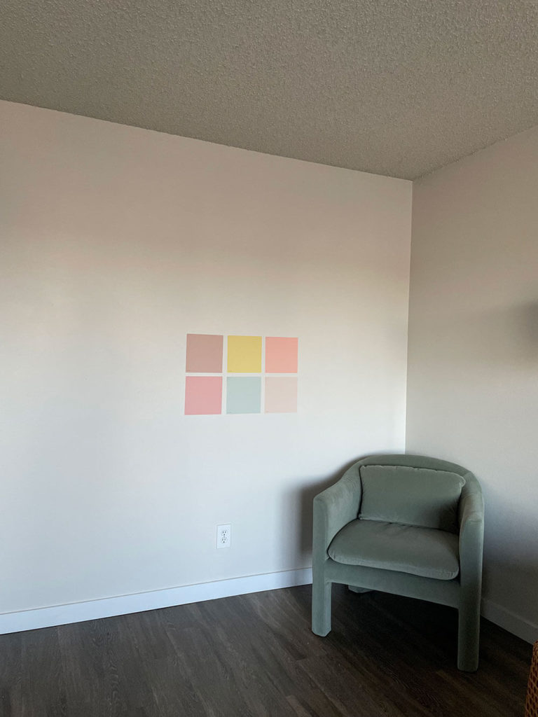 Clare Paint 'Meet Cute' Pink Accent Wall - sustainable living