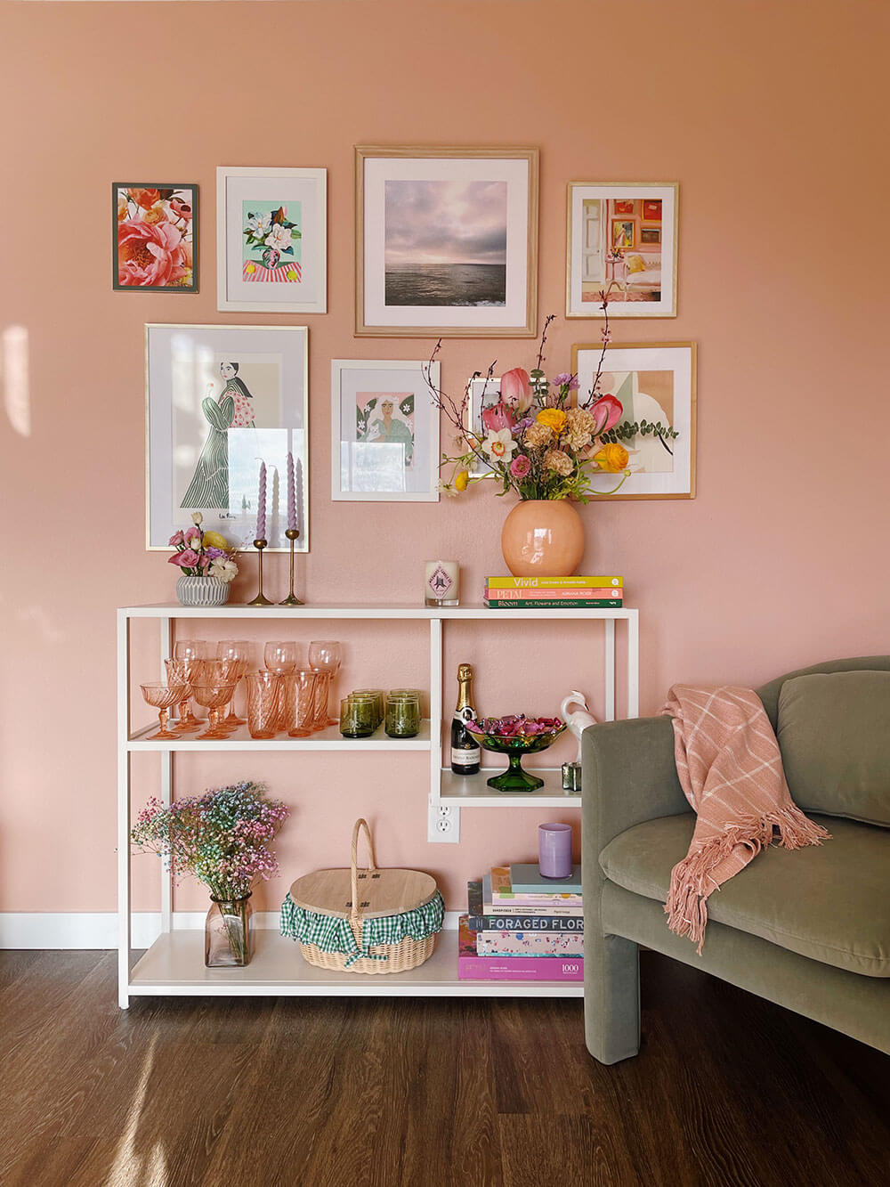 Painting a Pink Accent Wall with Clare Paint - eco club