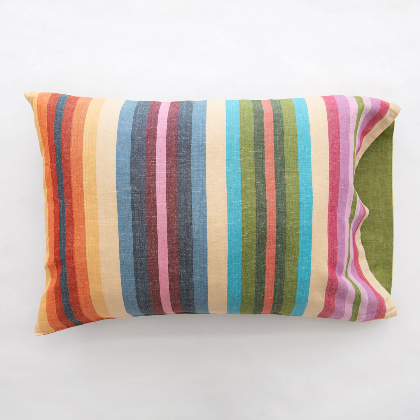 striped pillowcases from Garza Marfa