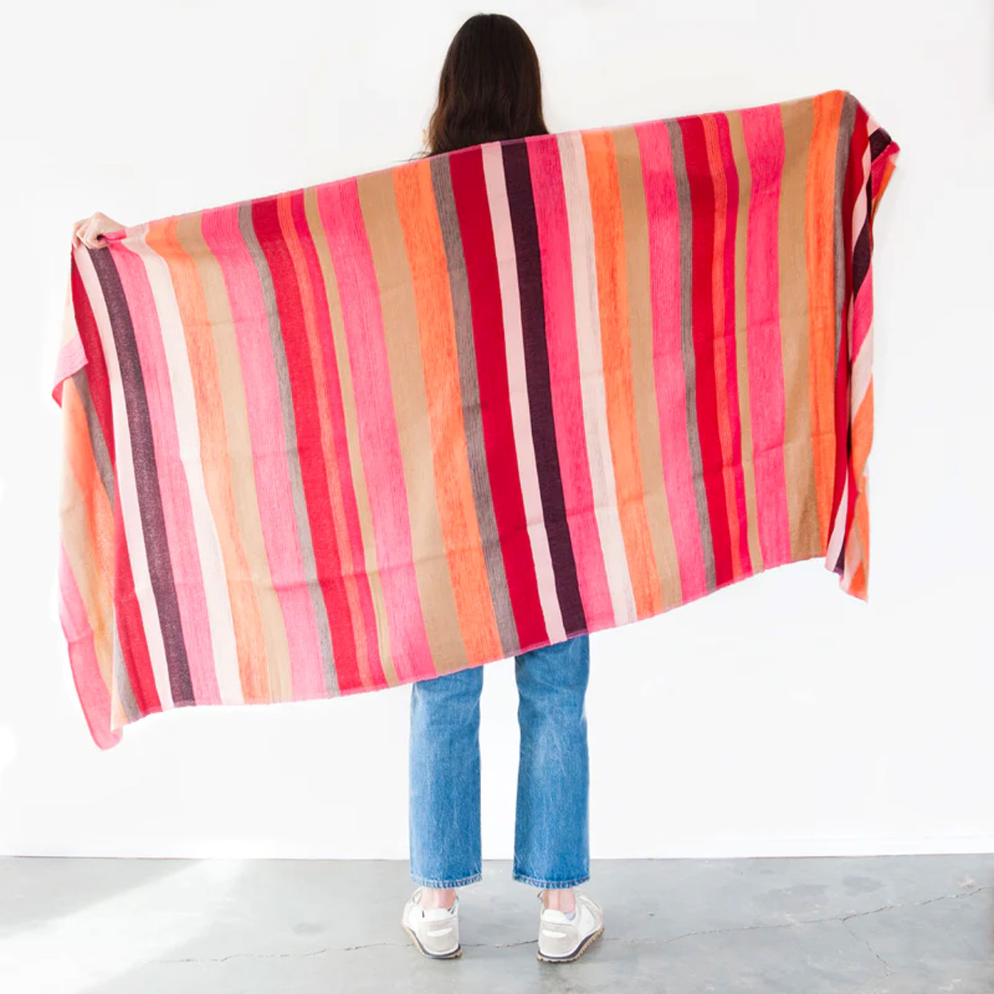 striped blanket by Garza Marfa