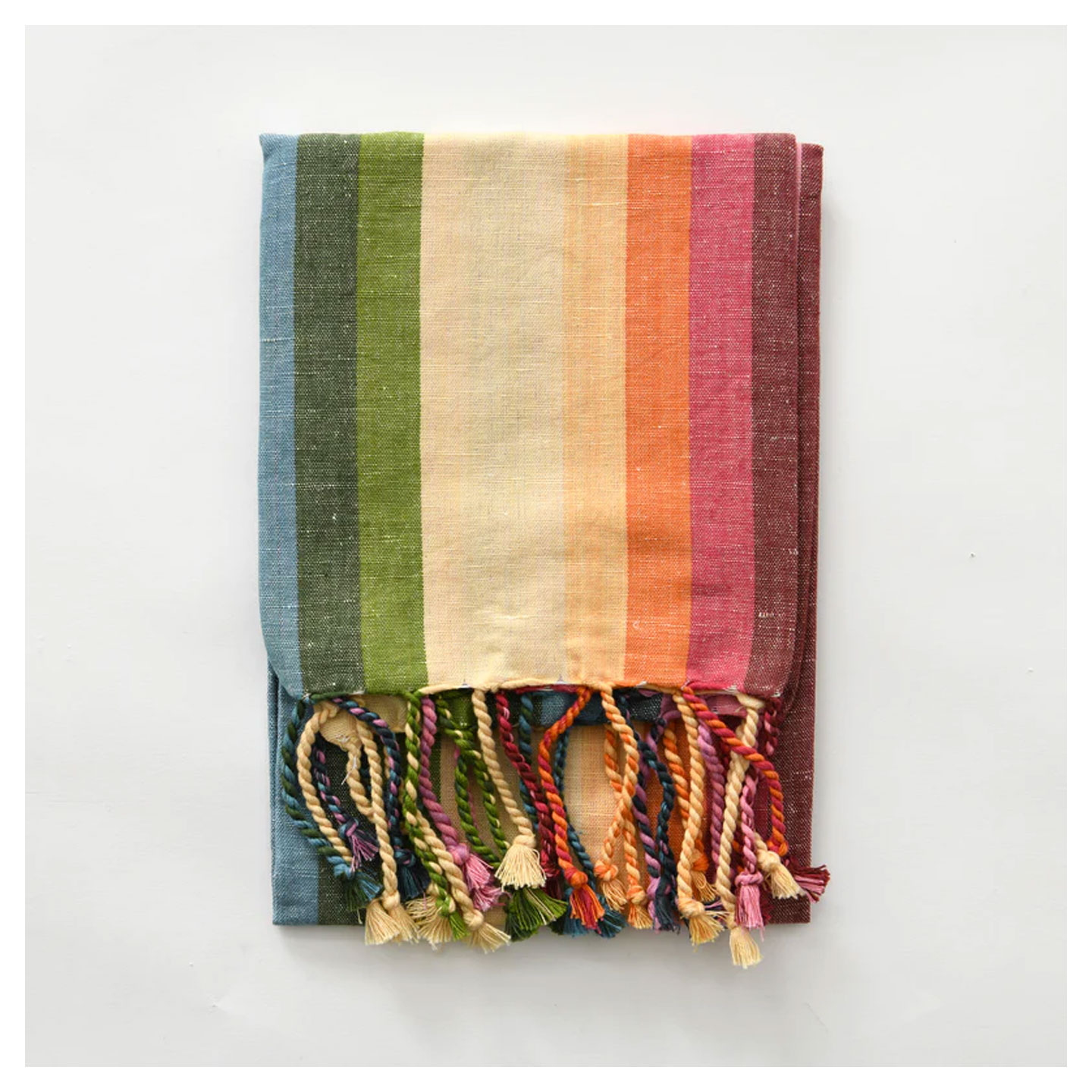 striped hand towel by Garza Marfa