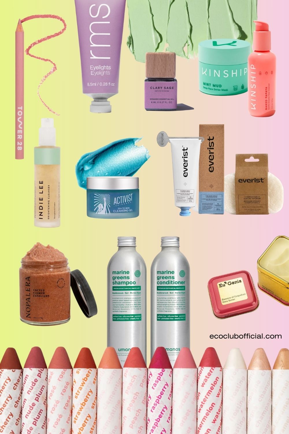 2023 gift guide to sustainable clean beauty gifts for women