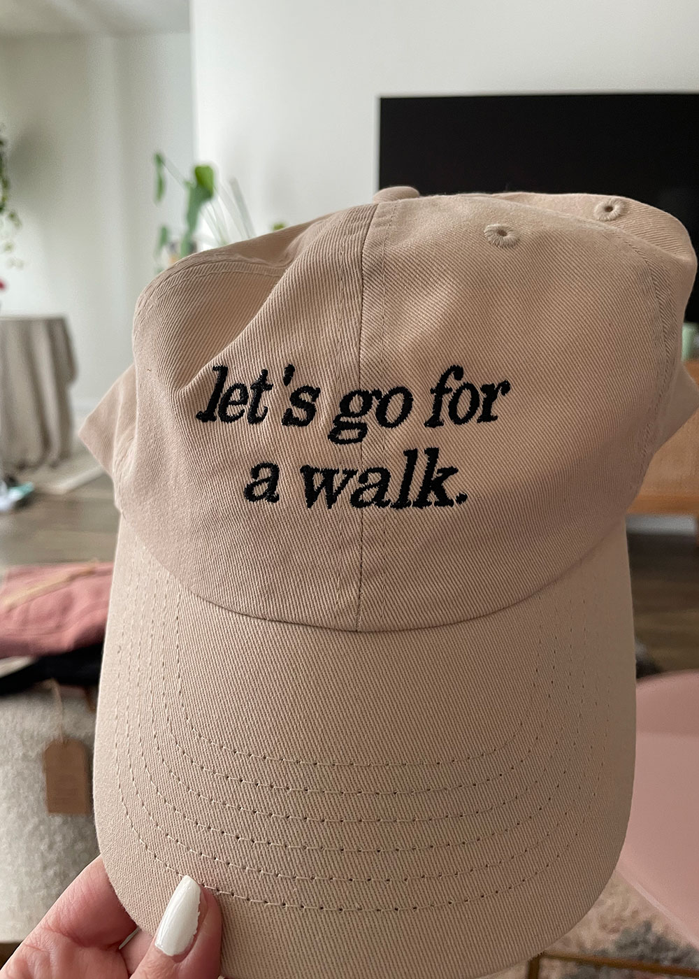 Let's Go For A Walk Hat from Etsy- Ethical Fashion on eco club