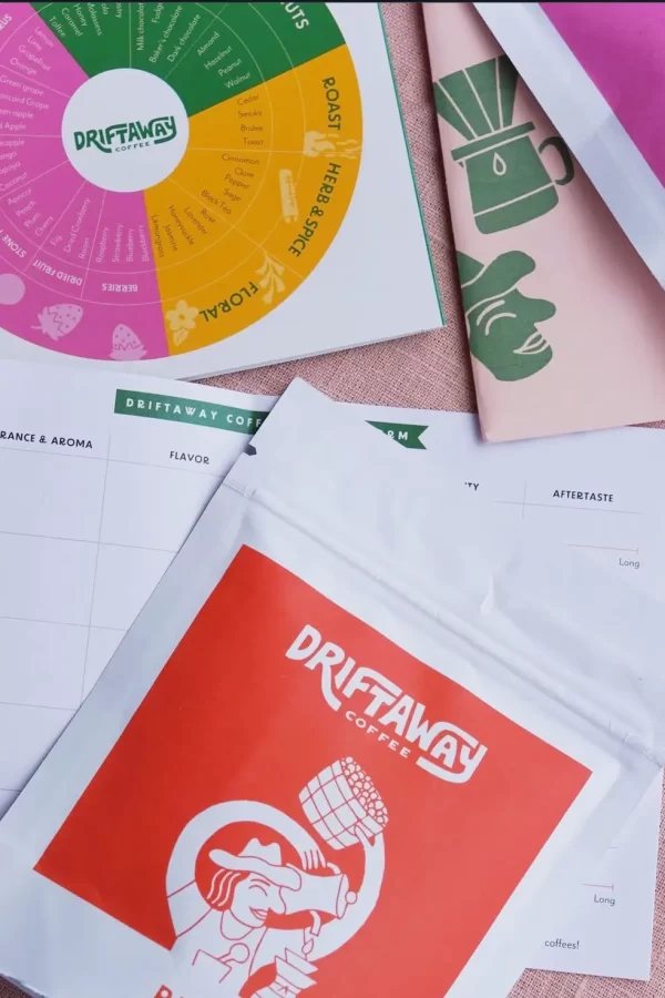 driftaway coffee tasting set fair trade sustainable coffee