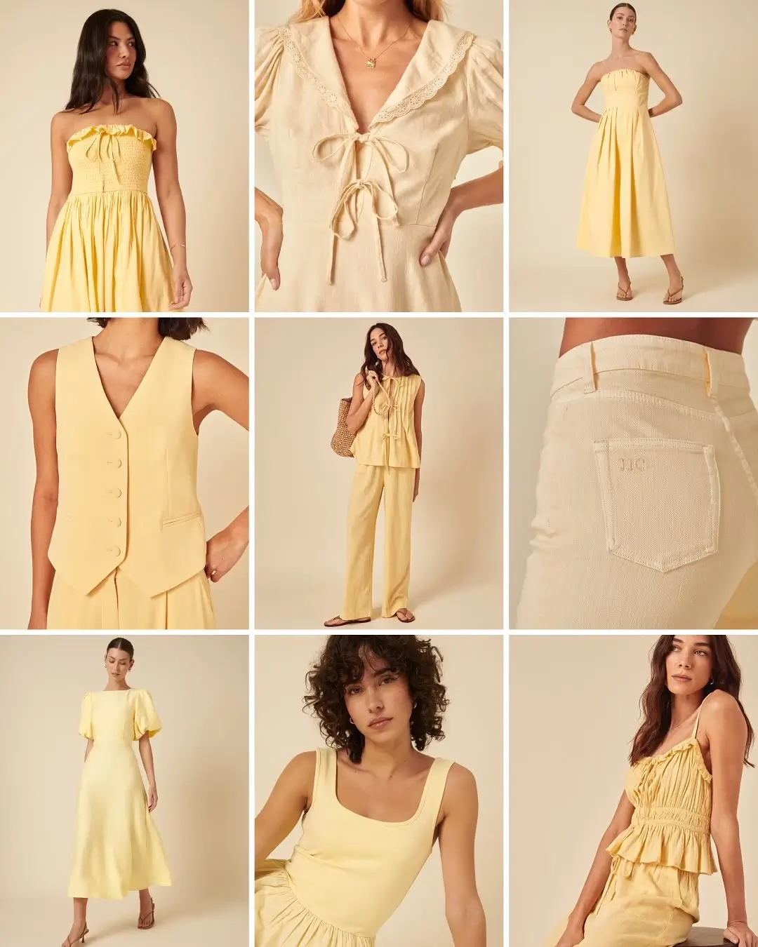 butter yellow fashion trend nobody's child