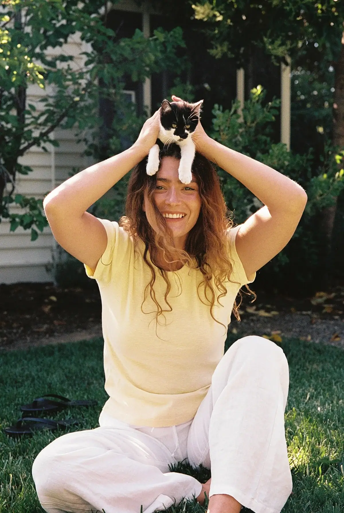LA relaxed sustainable organic t shirt