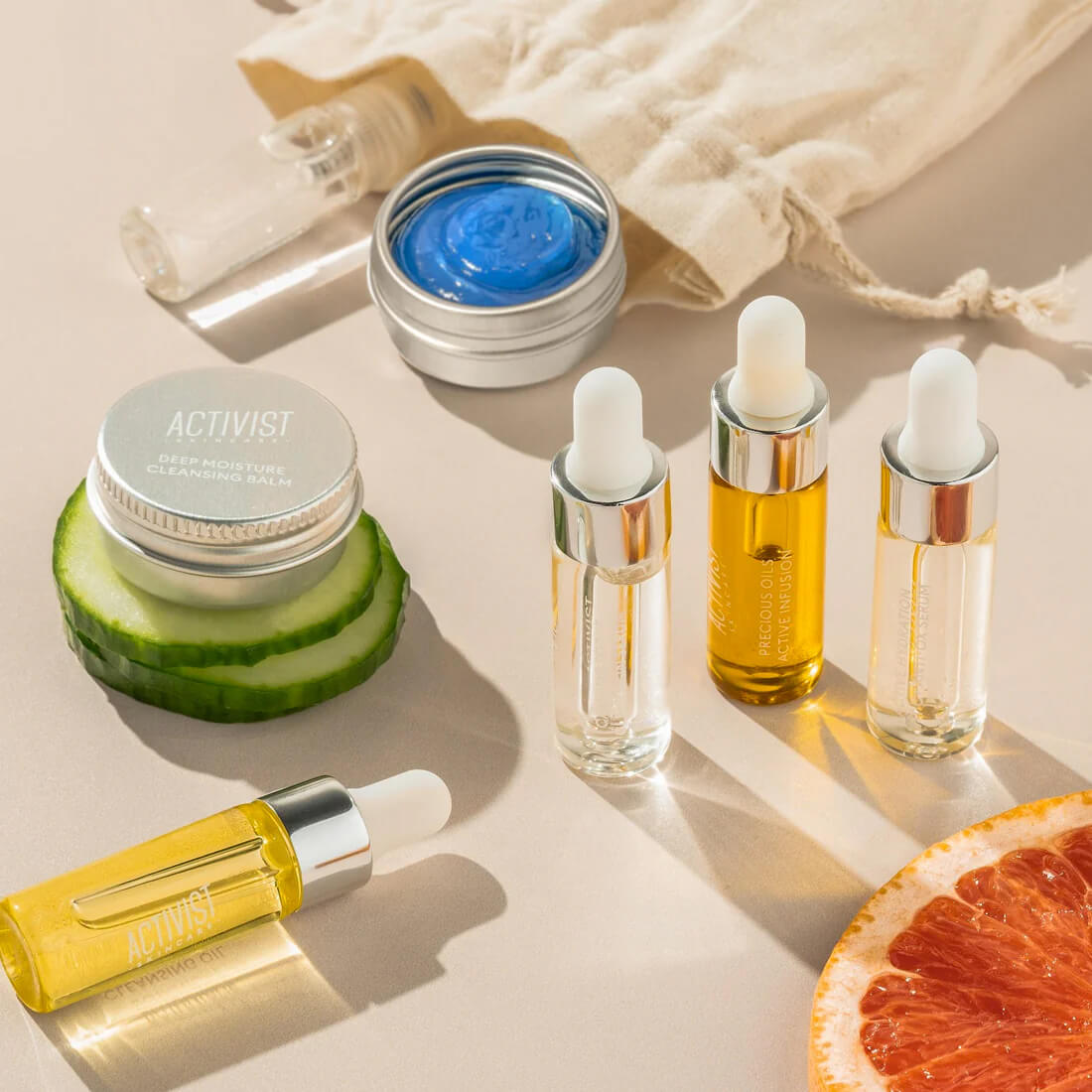 Activist refillable skincare trial