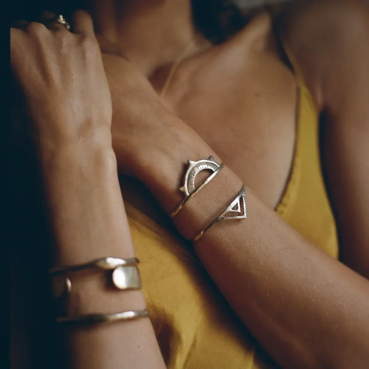 gold bracelets by catori life recycled bohemian jewelry