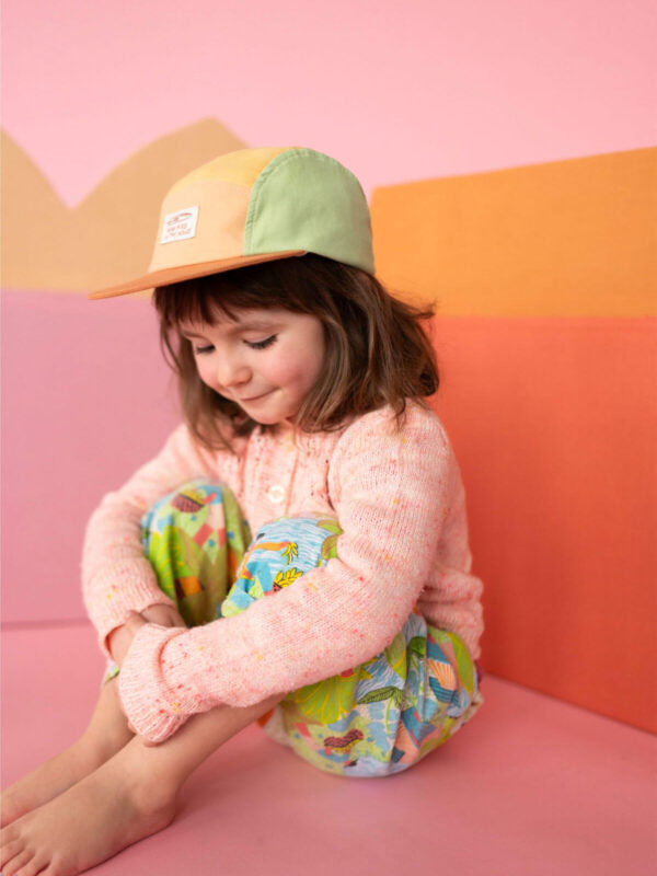 cute colorful kids hat by new kids in the house - eco friendly children's brand