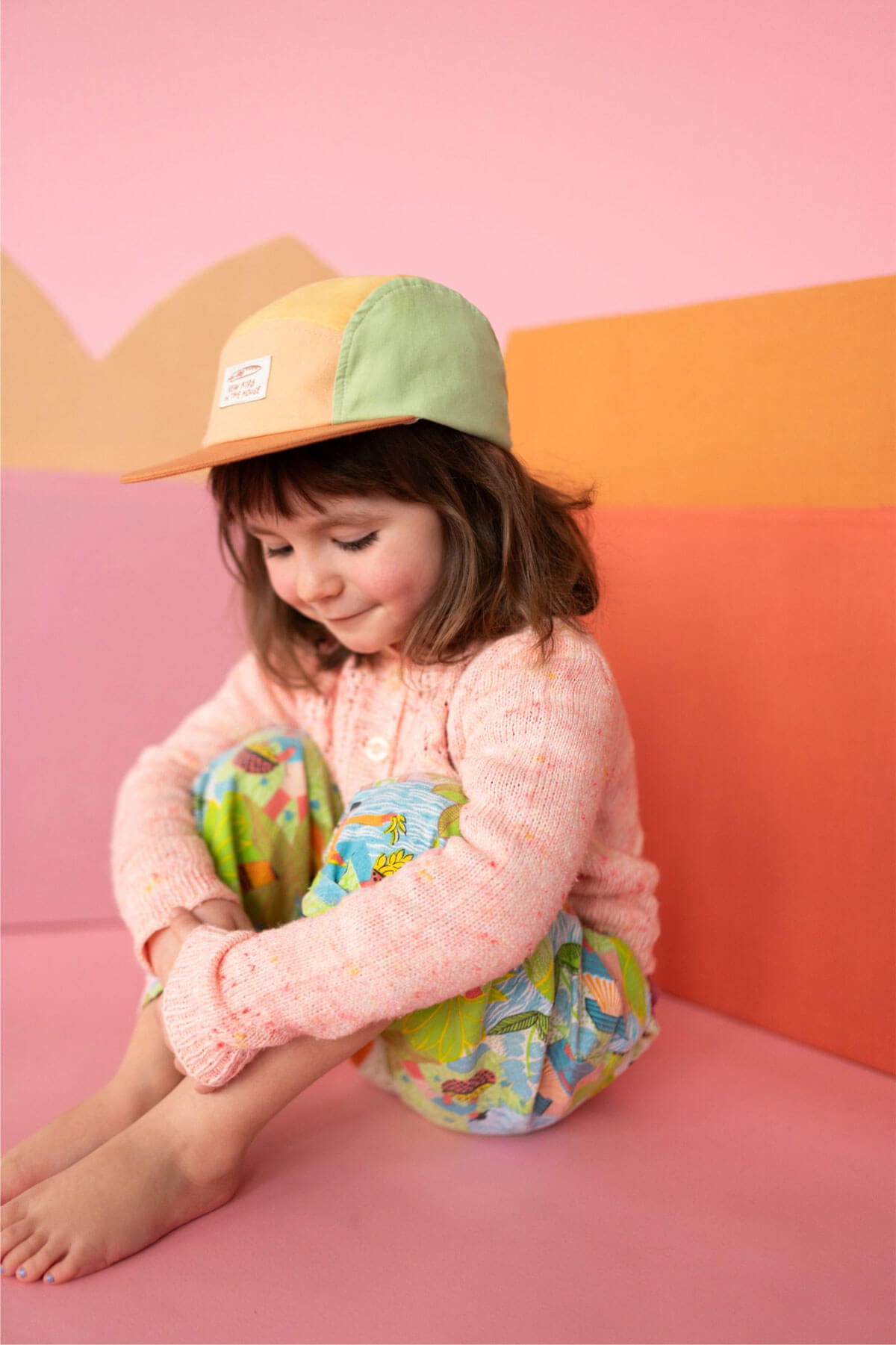 cute colorful kids hat by new kids in the house - eco friendly children's brand