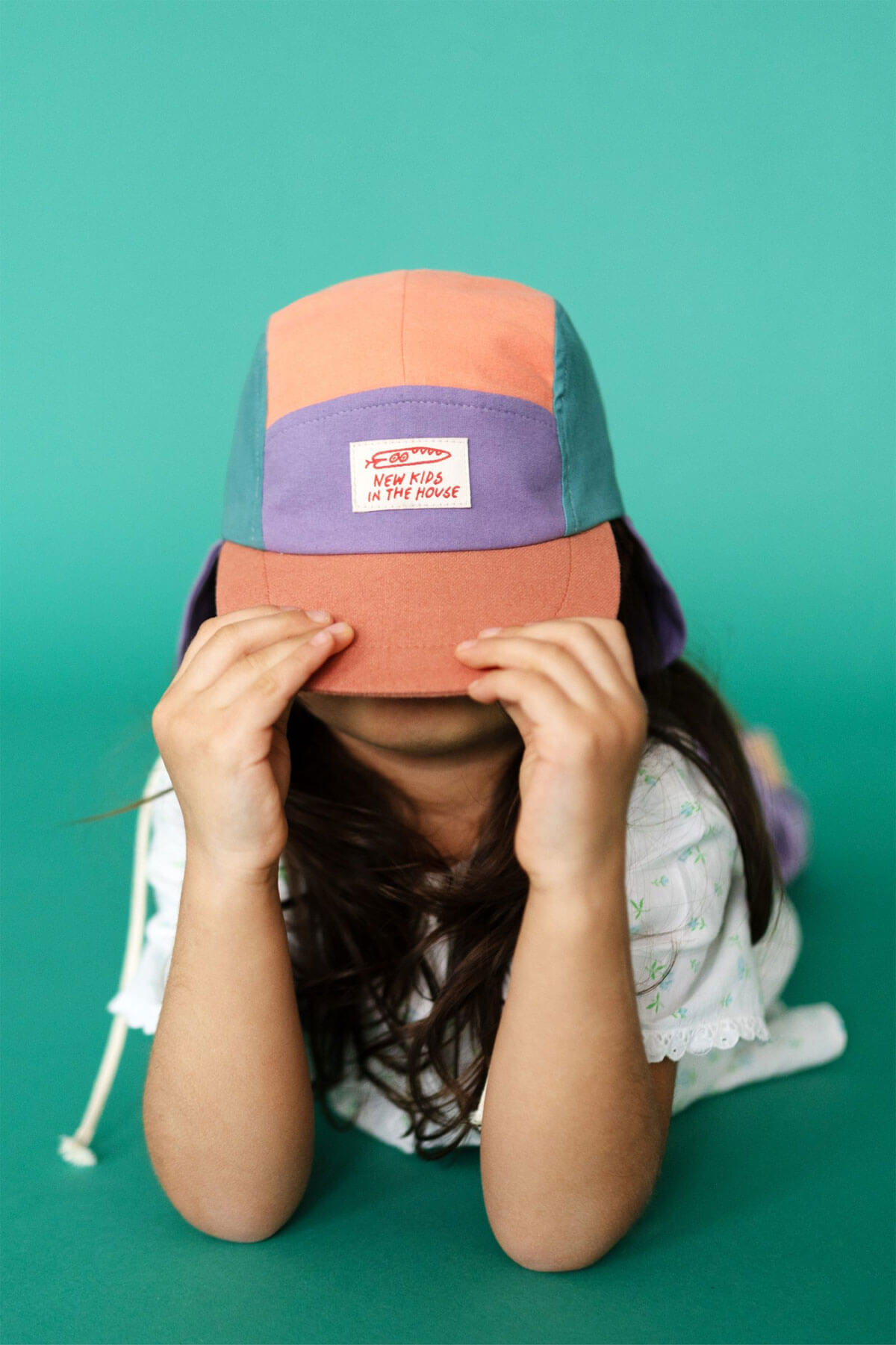 cute colorful kids hat by new kids in the house - eco friendly children's brand