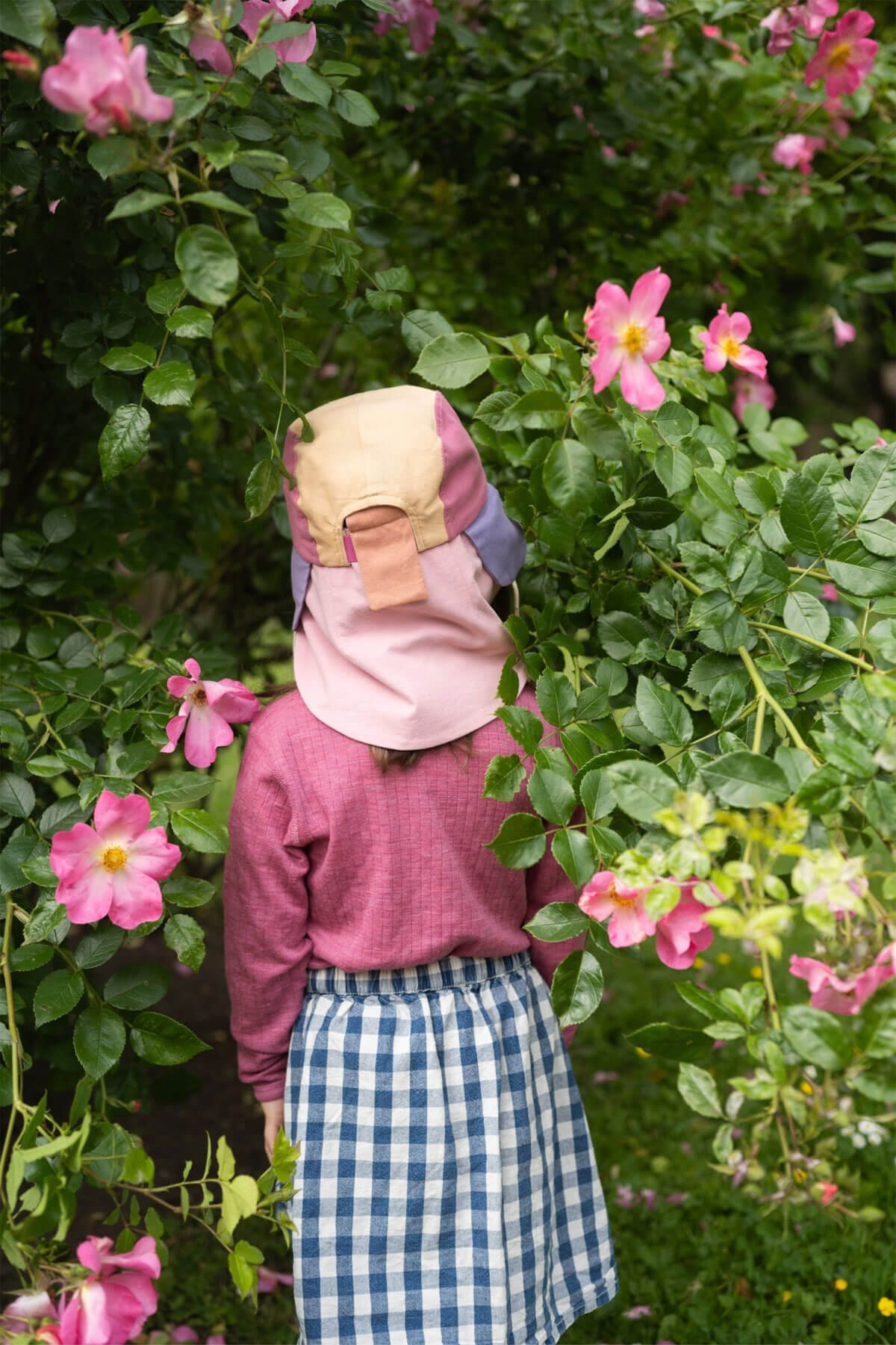 cute colorful kids sunhat by new kids in the house - eco friendly children's brand