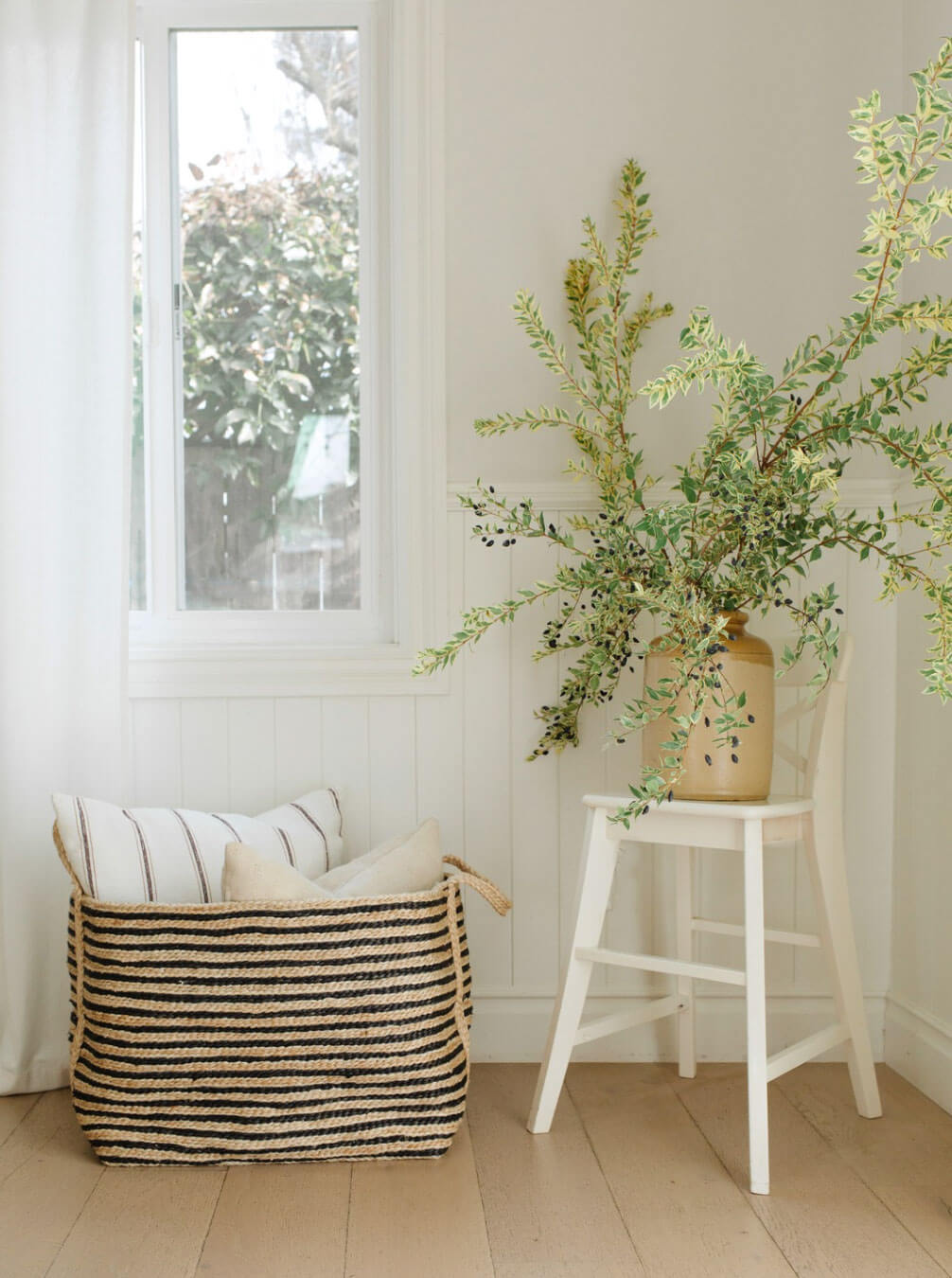 large fair trade jute baskets by will + atlas