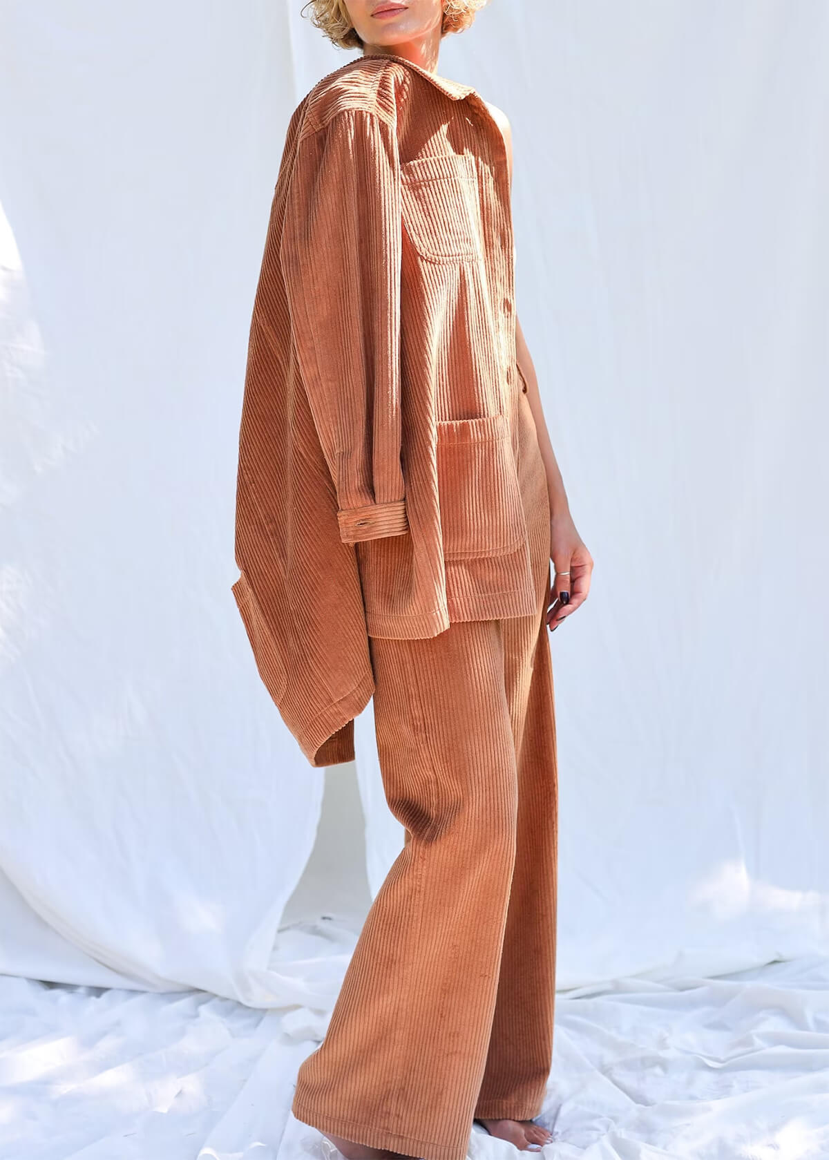 OffOn Corduroy Set for Fall Women's