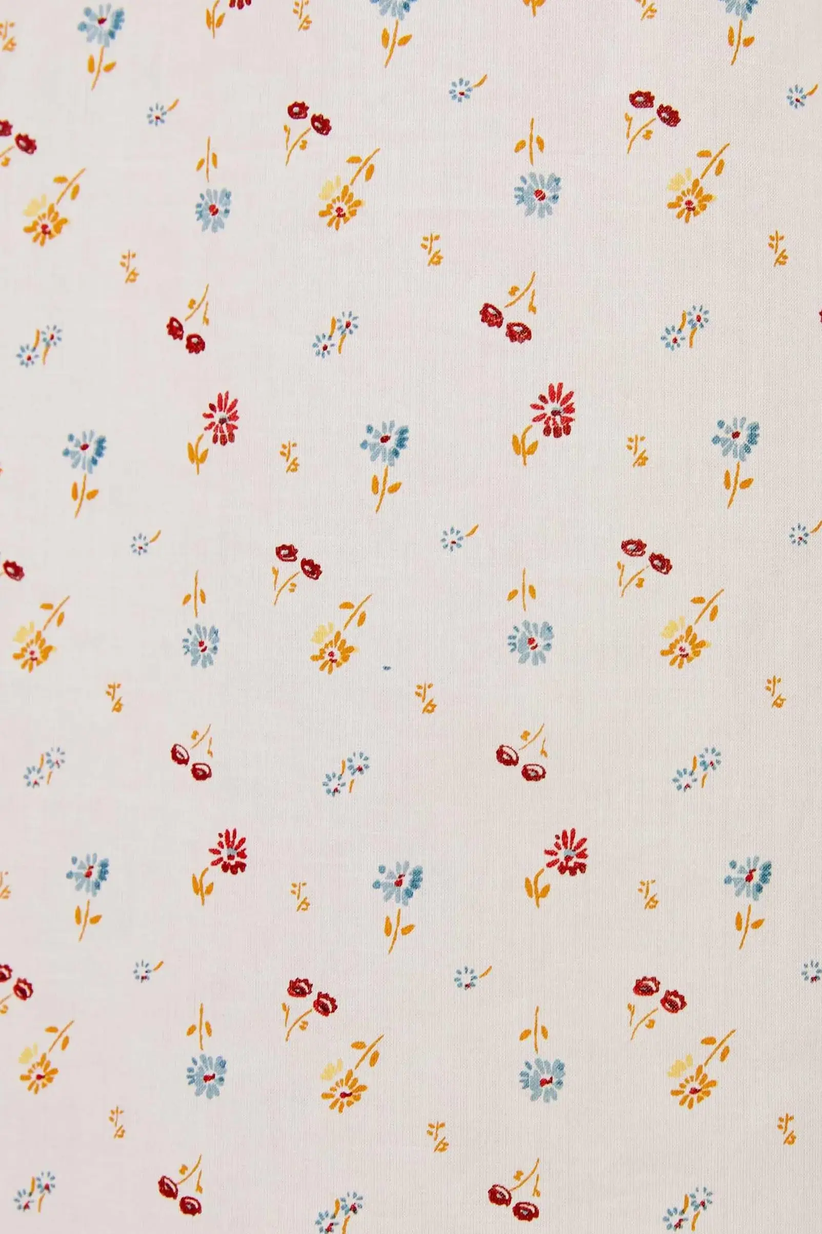 Closeup of floral print on Christy Dawn dresses