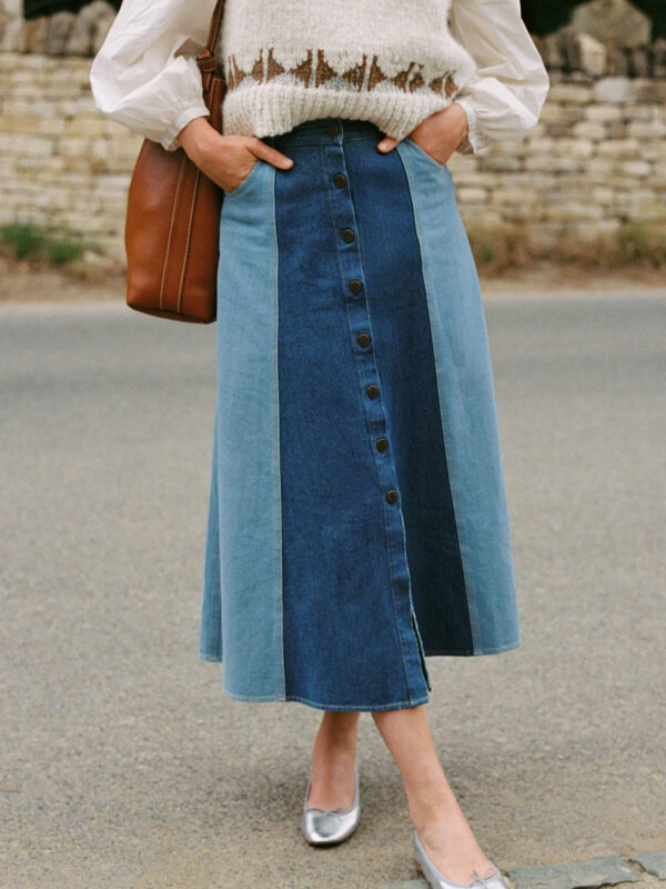 Christy Dawn Regenerative Cotton 70s The Denver Skirt