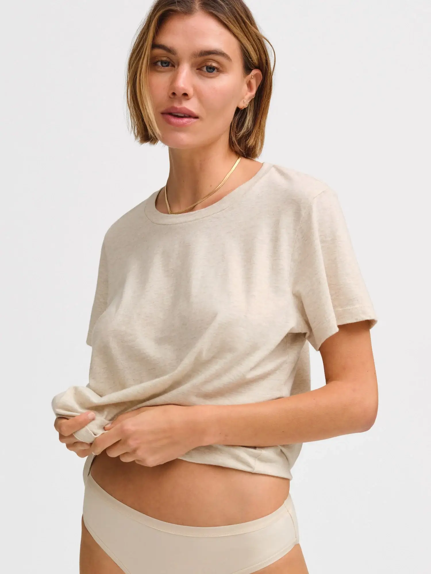 Organic cotton t shirt from MATE sustainable womens brand