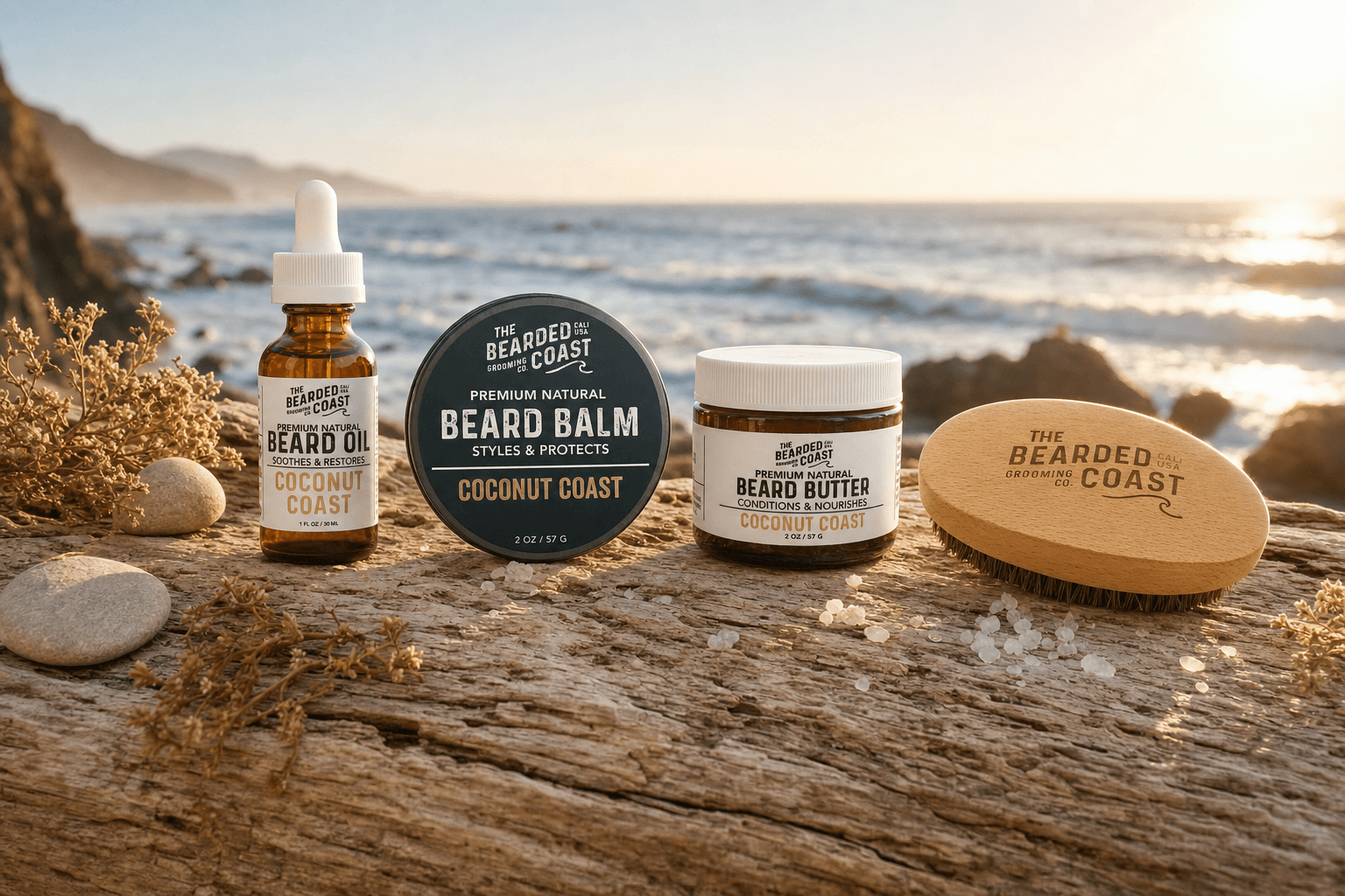 Beard Wash Oil and Conditioner Eco Products by The Bearded Coast