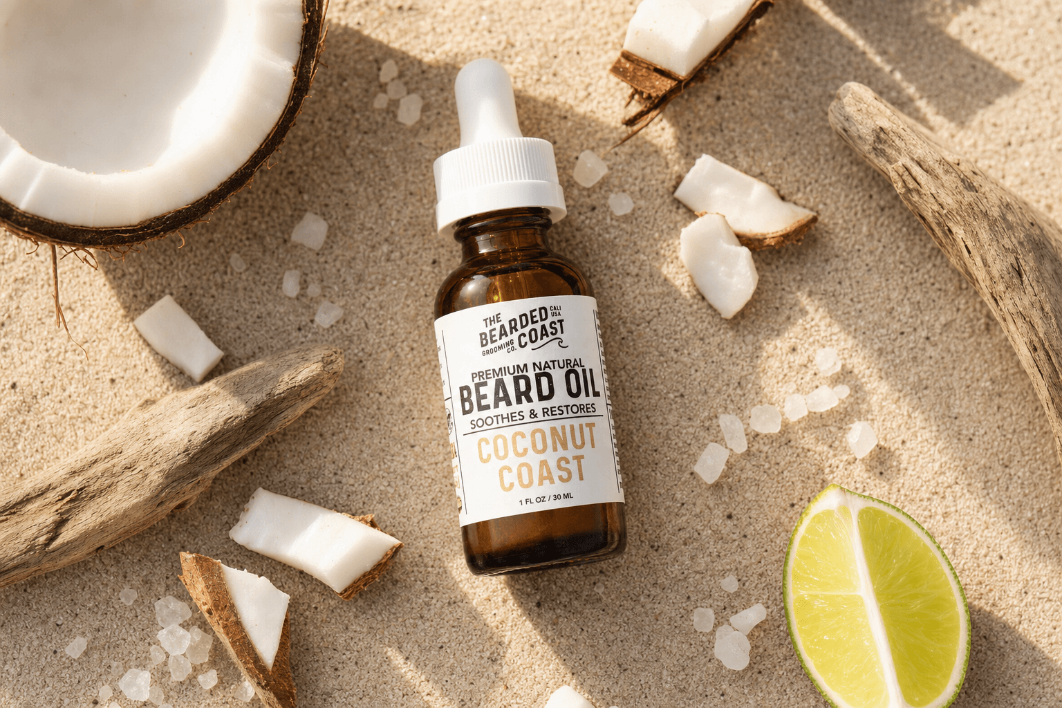 Bearded Coast Coconut Beard Oil
