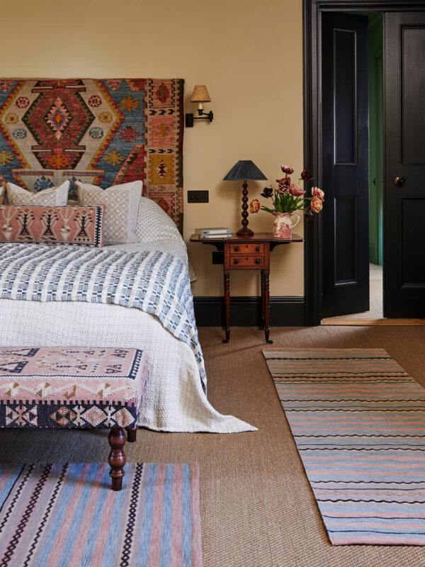 Weaver Green Bedroom Design with Ethical & Eco Friendly Textiles